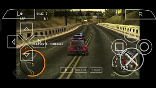 NEED FOR SPEED MOST WANTED!! FINALLY I COMPLETE MY TIME LAP 🔥 #ppsspp #emulator