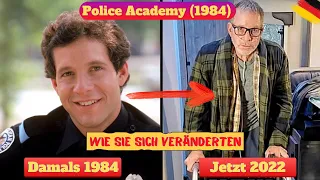 🚓 Police Academy 1 (1984) ★ Schauspieler Besetzung [Cast] 👮🏼‍♀️ Damals und Heute 2022 🇩🇪