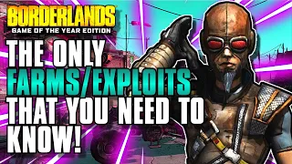 Borderlands BEST Farms & Exploits in 2024! Duplication Glitch, XP & Weapon Proficiency Farms & More!