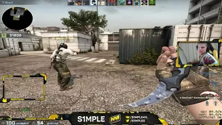 S1mple Plays CSGO Matchmaking on Cache [14-Oct-17]