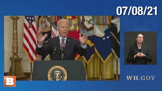 Just Last Month, Biden Said Taliban Takeover "Highly Unlikely"