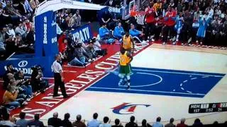 Blake Griffin throws ball of ref's face