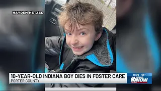 10-year-old Indiana boy dies in foster care, officials say