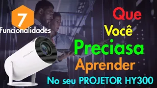 Maximize seu Entretenimento: 7 DICAS INCRÍVEIS para Usar o Projetor HY300