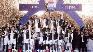 Juventus celebrate 9th Serie A title