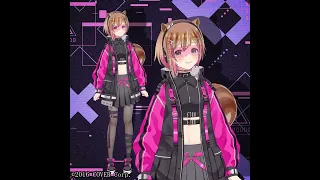 【Live2D Showcase】hololive-ID Ayuna Risu 新衣装Live2D制作モデル紹介　#shorts