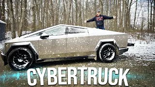 Tesla Cybertruck Delivery Experience, First Drive, and Reactions!