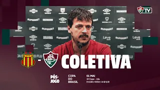 COLETIVA - SAMPAIO CORRÊA 0 X 2 FLUMINENSE | COPA DO BRASIL 2024 | 3ª FASE | JOGO DE IDA