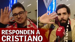La afición responde a Cristiano: "Con la 'manita' te decimos adiós" | Diario AS