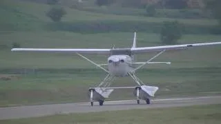 Cessna 206 Amphibian Takeoff