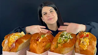 EGG SANDWICHES | MUKBANG | ASMR