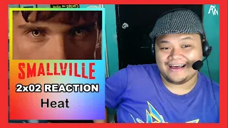 SMALLVILLE 2x02 " Heat " Reaction