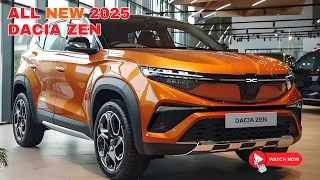 New Look! 2025 Dacia Zen Revealed! - Seven Year Warranty?