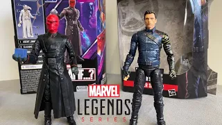 Marvel Legends Red Skull & Winter Soldier figure Review What If? The Falcon & the Winter Soldier