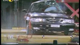 Euro NCAP | Saab 9-3 | 2000 | Crash test