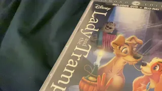 Lady and the Tramp Diamond Edition Bluray Unboxing