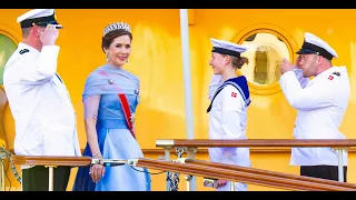 With photo's! King Frederik X and Queen Mary from Denmark on state visit to Norway #royals