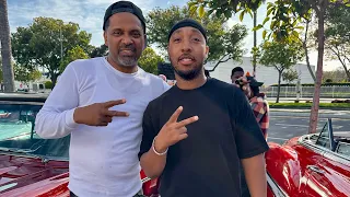 Crenshaw SUNDAY FUNDAY.. Mike Epps brought the 57 Bel Air Outside