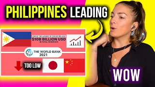 FOREIGNER reacts to WHY PHILIPPINES Has So Much FOREIGN RESERVES