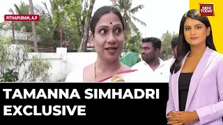 BCYP Pithapuram Candidate Tamanna Simhadri Exclusive | Lok  Sabha Elections 2024 | India Today