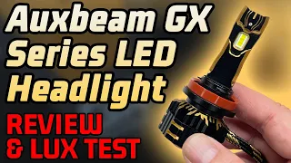 The NEW Leader in BRIGHTNESS! 🌟 Auxbeam GX LED Headlight Review and Lux Test