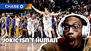 JOKIC IS THE BEST PLAYER IN THE WORLD!! WARRIORS VS NUGGETS (REACTION)