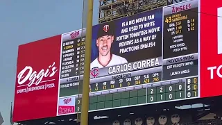 Twins @ Angels (8/12/22): Carlos Correa getting booed (again)
