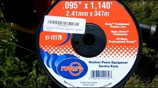 Rotary #12179 Vortex  .095 Trimmer Line review
