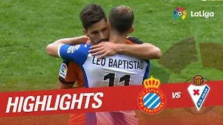 Highlights RCD Espanyol vs SD Eibar (3-3)