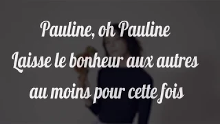 [PAROLES-LYRICS] Pomme - Pauline