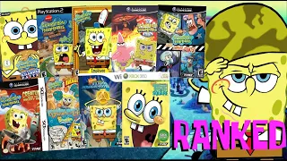 Ranking EVERY 2000s Spongebob Video Game From WORST TO BEST (Top 27 Games)