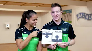 Der Bewegungsablauf (Schießen / Luftpistole) - Schießtraining mit Andrea Heckner und Paul Fröhlich