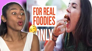 Foreign Girl VS. Desi Food (Karachi Challenge) | Reaction