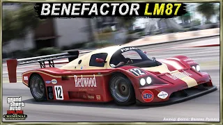 BENEFACTOR LM87 - ТОП суперкар, но НЕ совсем. Обзор в GTA Online