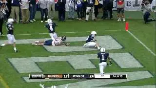 2013 Illinois at Penn State Football Highlights