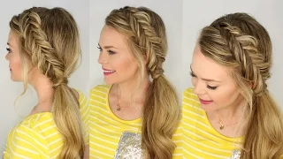 Dutch Fishtail Side Pony | Missy Sue