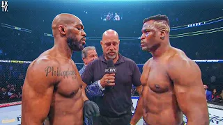 What Happened When Jon Jones Faced Off VS Francis Ngannou - Was Jon Jones Scared?