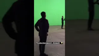 Dimash shooting scene