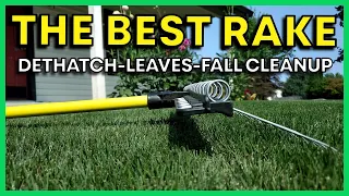 BEST RAKE - Groundkeeper II Rake - Lawn Dethatching, Leaves, Cleanups