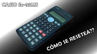 Como Resetear Calculadora Casio FX-95MS