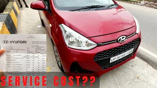 Service Cost Of Hyundai i10 Petrol | Regular Service Cost After 50,000Kms | Autoverse #i10 #hyundai