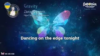 Zlata Ognevich - "Gravity" (Ukraine) - Karaoke version