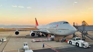 Goodbye 👋 "Queen of the Sky" South Korea's last 747 | Asiana Airlines (Old)First | Seoul🇰🇷 - Osaka🇯🇵