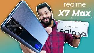 realme X7 Max Unboxing And First Impressions ⚡ Dimensity 1200, 120Hz Screen, 50W Charging & More