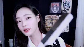 ASMR(Sub) 바버샵 상황극 💈 | 헤어 커트✂️ + 면도🪒 | Barber shop  Roleplay