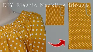 🔥You Don't Have to Be a Tailor ! Sewing Blouses This Way Is Easy And Fast !