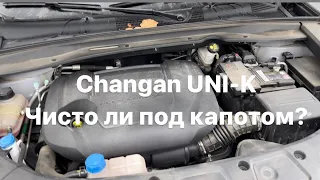 Changan UNI-K, почему грязь не попадает под капот?!