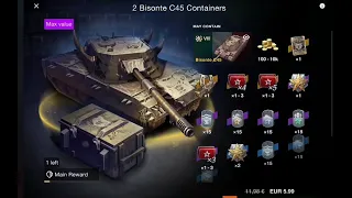 Bisonte C45 crates WoT Blitz