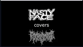 Nasty Face - Coprophagical Mutilator (Regurgitate cover - 2017 - Goregrind)