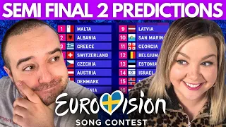 Eurovision 2024 Semi Final 2 Predictions